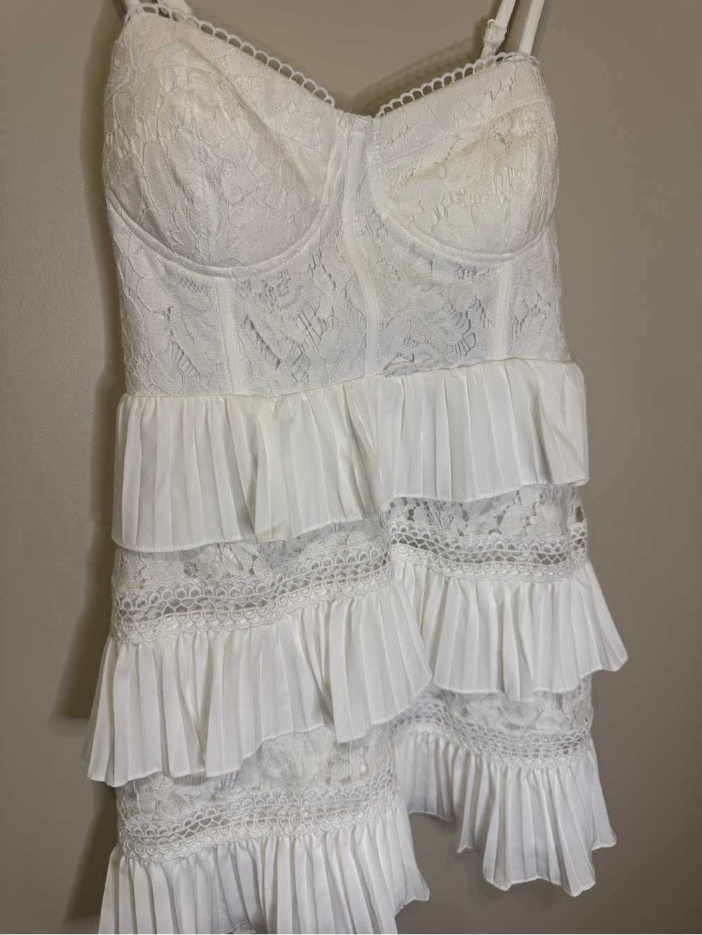 NWT DO+BE Corset Mini Dress | Medium | White - Picture 7 of 10